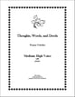 Thoughts, Words, and Deeds Vocal Solo & Collections sheet music cover